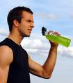 Man With Sports Drink
